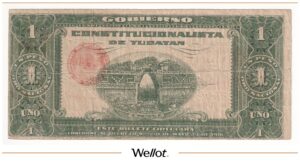 1 Песо 1916 Мексика Юкатан