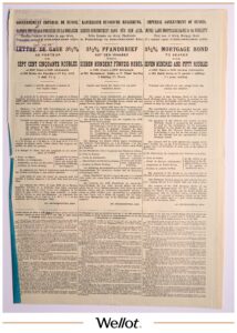 750 Рублей 1898 Российская Империя Государственная Дворянский Земельный Банк